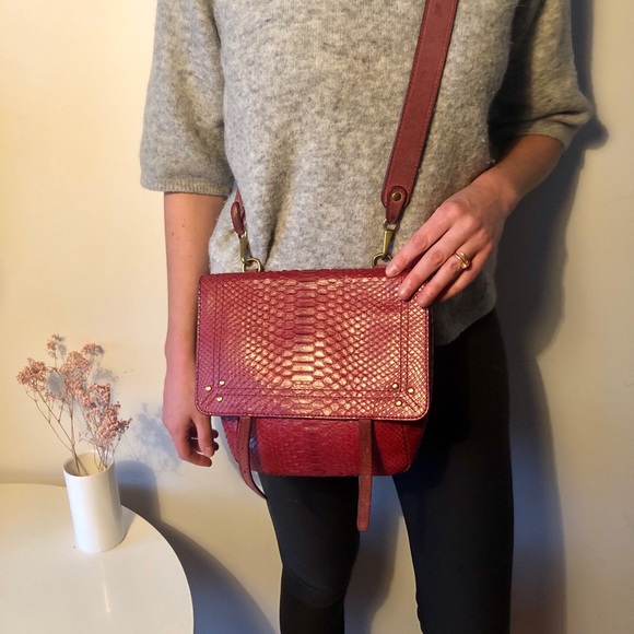 Jérôme Dreyfus crossbody python bag - Picture 6 of 6